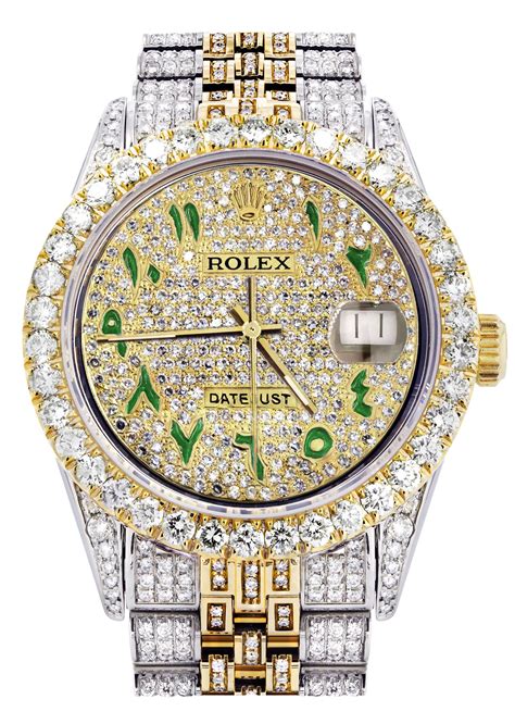 diamond rolex chain